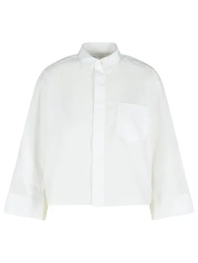 Sacai White Cotton Shirt