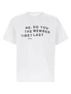 Sacai White Flocked T-shirt