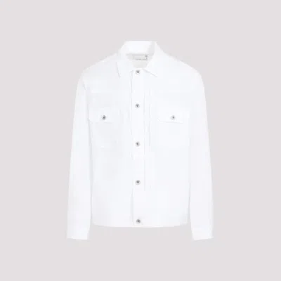 Sacai Thomas Mason Cotton Blouson In White