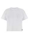 Sacai Cototn T-shirt In White