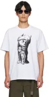 Sacai Where The Wild Things Are T-shirt In White