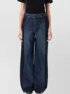 Sacai Denim Suiting Wide Leg Belted Pants