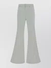 Sacai Wide-leg Flared Cotton Jeans