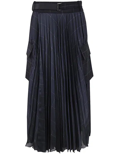Sacai Woman Black Skirts