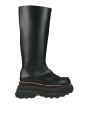 Sacai Tall Boots With Lug Sole And Platform In Black