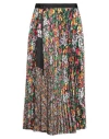 Sacai Woman Midi Skirt Black Size 2 Polyester