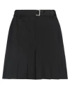 Sacai Woman Shorts & Bermuda Shorts Black Size 1 Polyester, Wool