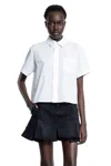 Sacai Woman White Shirts In White