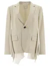 SACAI WOMEN'S COMBINED BLAZER