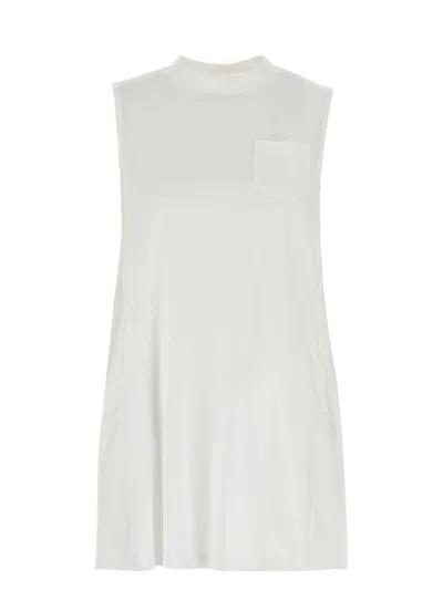 SACAI WOMEN'S COTTON MINI DRESS