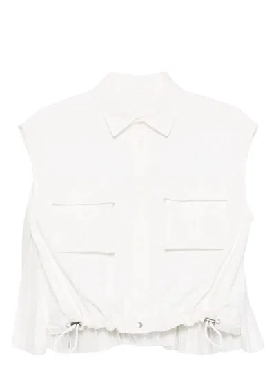 Sacai Women's Denim Mix Shirt