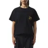 Sacai Women's Emblem Cotton Jersey T-shirt In Navy