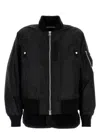 Sacai Black Nylon Bombe Jacket