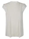 Sacai Spun Organza X Cotton Jersey T-shirt Clothing