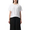 Sacai Women's S Jersey T-shirt In White