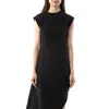 Sacai Women's Sponge Sweat Dress In Black