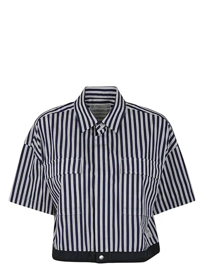 SACAI WOMEN'S THOMAS MASON COTTON POPLIN SHIRT