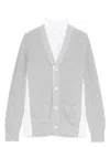 SACAI WOMEN'S V-NECKED CARDIGAN