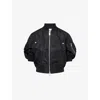 Sacai Black Regular Fit Bomber Jacket In Black