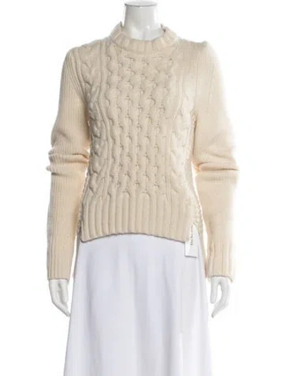 Pre-owned Sacai Wool Crew Neck Sweater In Gray