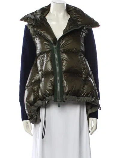 Pre-owned Sacai Wool Jacket In Multi