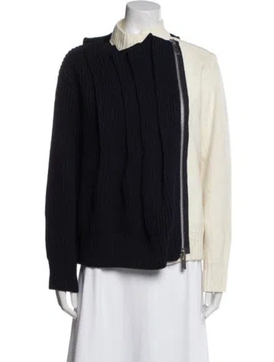 Pre-owned Sacai Wool Jacket In Multi