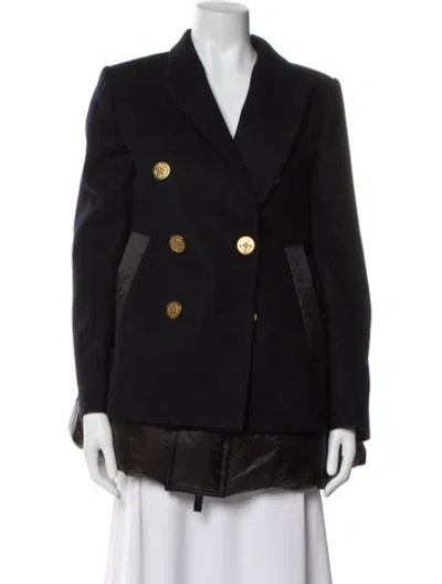 Pre-owned Sacai Wool Jacket In Multi