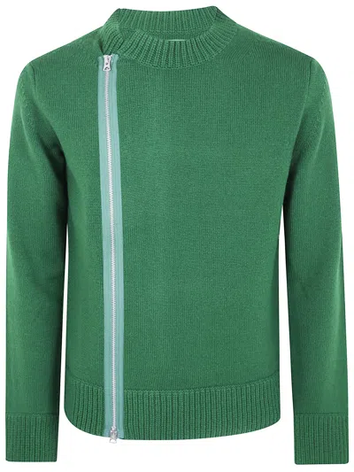 SACAI SACAI WOOL KNIT BLOUSON