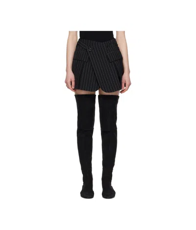 SACAI STRIPED SHORTS