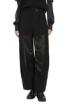 Sacai Wool Suiting Pants In Black