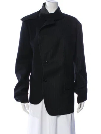 Pre-owned Sacai Wool Utility Jacket With Tags In Black