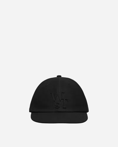 Sacai Wtaps Cotton Back Satin 01 Cap In Black