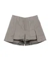 Sacai Wtaps Shorts In Gray