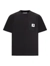 Sacai X Carhartt Carhartt Wip Cotton Jersey T-shirt In Black