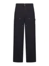 Sacai X Carhartt Duck  Pants In Black