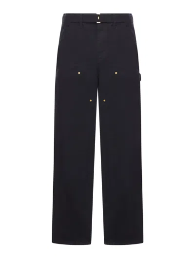 Sacai X Carhartt Duck  Pants In Black