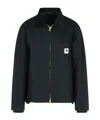 Sacai Carhartt Work Progress Cotton Jacket In Black