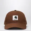 Sacai X Carhartt Wip Beige Baseball Cap With Logo Patch