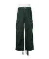 Sacai X Carhartt Wip Belted Cargo Pants In Green