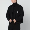 Sacai Black Cotton Zip Jacket In Black