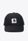 Sacai X Carhartt Wip Logo Patch Trucker Cap In Blue