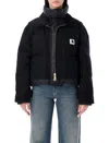 Sacai Puffer Jacket In Black