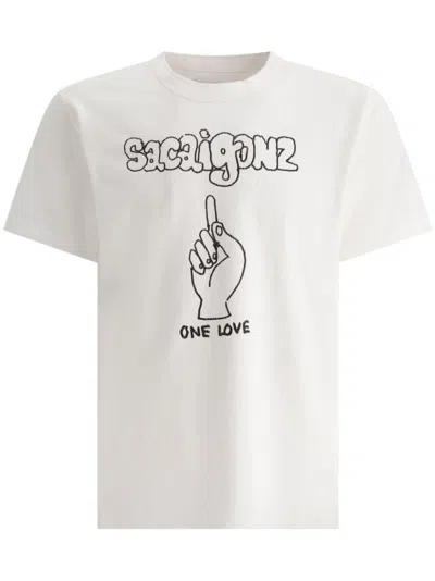 Sacai Gonz T-shirts In White