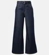 Sacai X Levi's High-rise Wide-leg Jeans