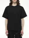 Sacai Black Cotton Jersey T-shirt