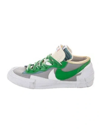 Pre-owned Sacai X Nike Blazer Low Sneakers In Multi