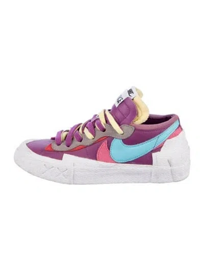 Pre-owned Sacai X Nike Blazer Low Sneakers In Multi