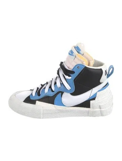 Pre-owned Sacai X Nike Blazer Mid 'legend Blue' Sneakers W/ Tags
