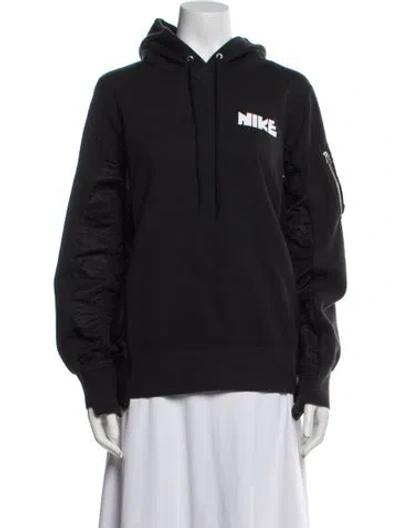 Pre-owned Sacai X Nike Jacket In Black