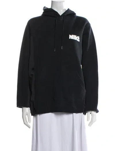 Pre-owned Sacai X Nike Jacket In Black
